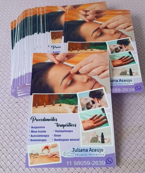 Panfletos com Brilho