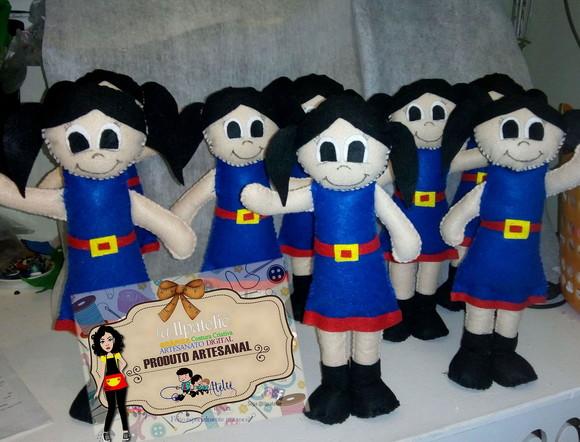 Personagens O show da Luna - centro de mesa