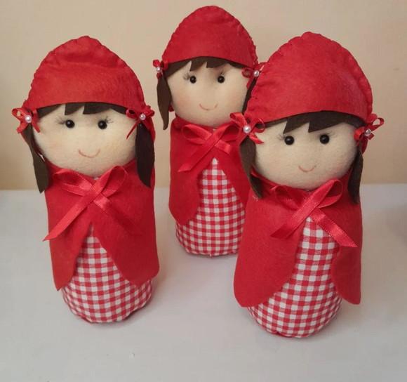 Peso de Porta - Chapeuzinho Vermelho