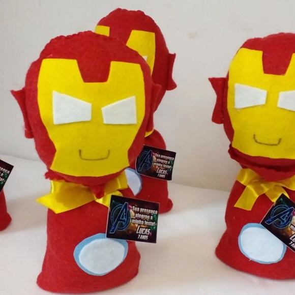 Peso de Porta - Homem de Ferro