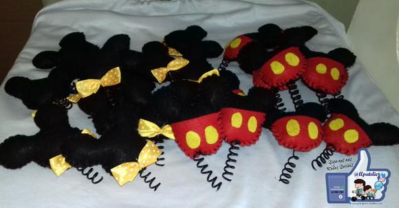 Ponteira Em Feltro - Mickey