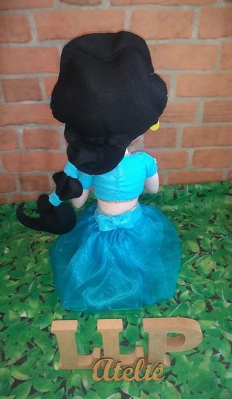 Princesa Jasmine em feltro