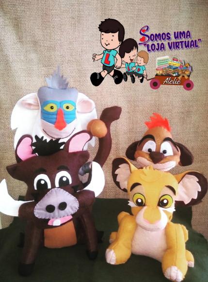 Rei Leão, Personagens em Feltro