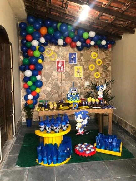 Sonic em feltro