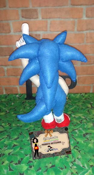 Sonic em feltro