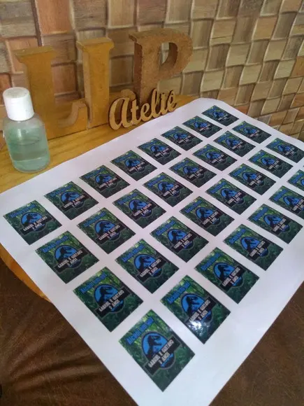Adesivo Álcool em Gel