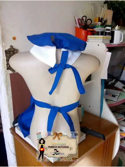 Avental infantil - peixonauta