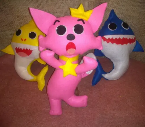 Baby Shark - kit personagens