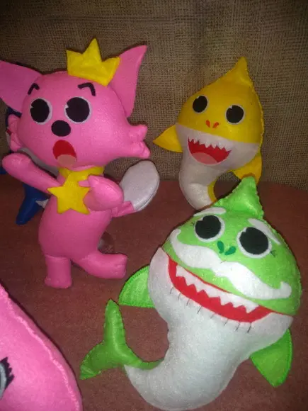Baby Shark - kit personagens
