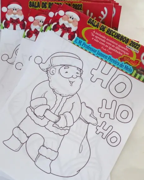 Bloquinho de Colorir - Natal