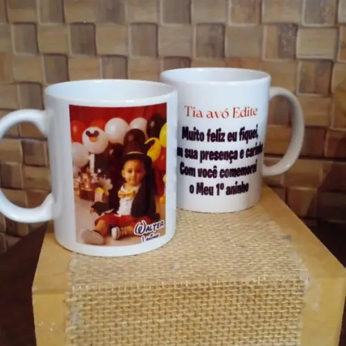 Caneca De Porcelana