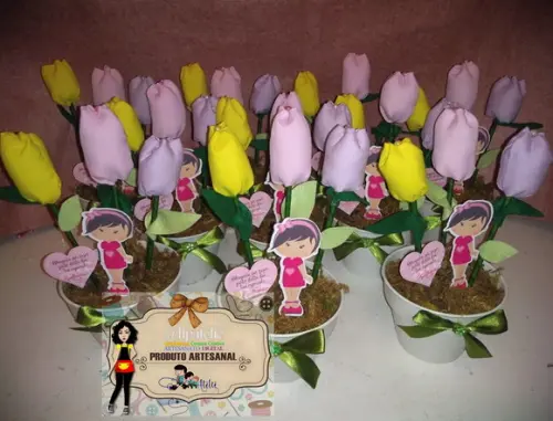 Centro de mesa - Tulipa