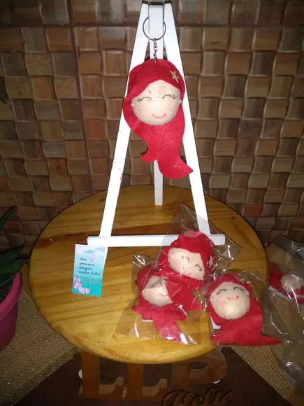 Chaveiro Ariel em Feltro