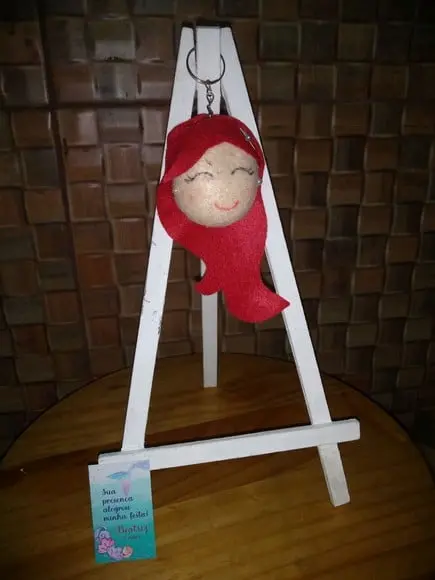 Chaveiro Ariel em Feltro