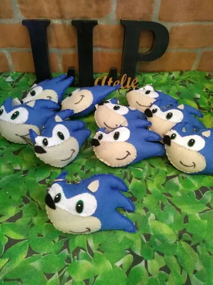 Chaveiro Sonic