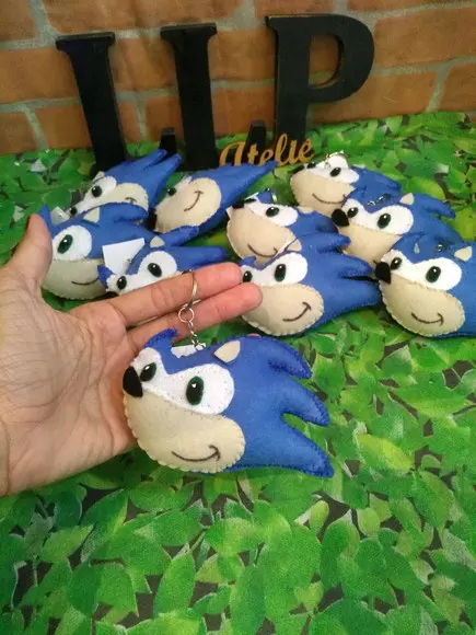 Chaveiro Sonic