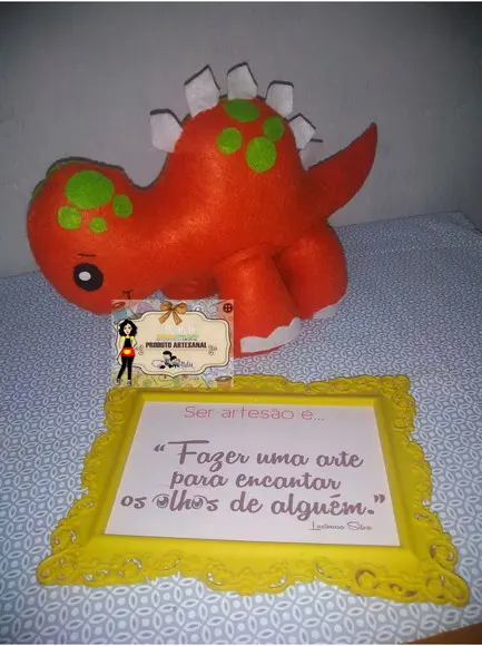Dinossauros - Feltro