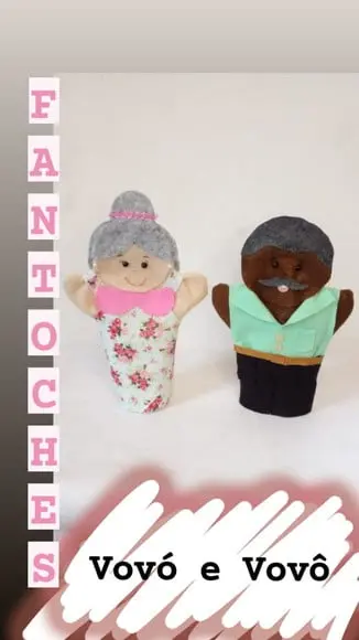 Fantoche em Feltro - Família
