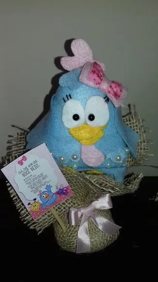Galinha Pintadinha Peso de Porta