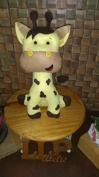 Girafa feltro