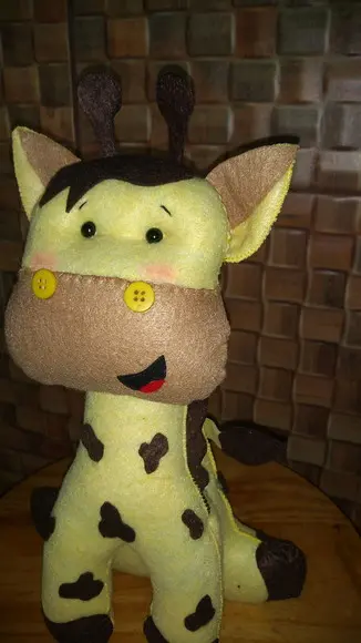Girafa feltro