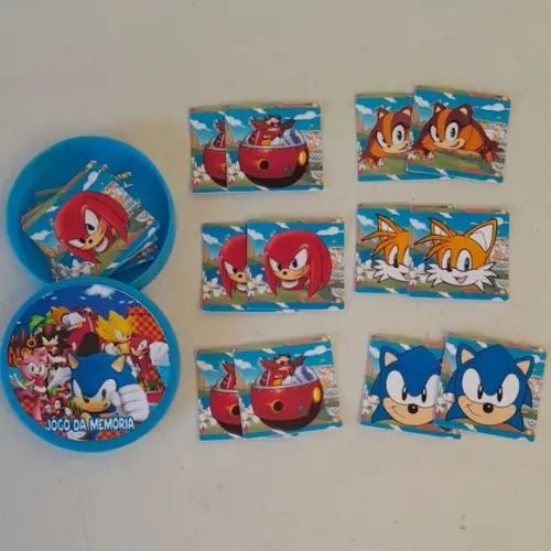 Jogo da Memória - Sonic