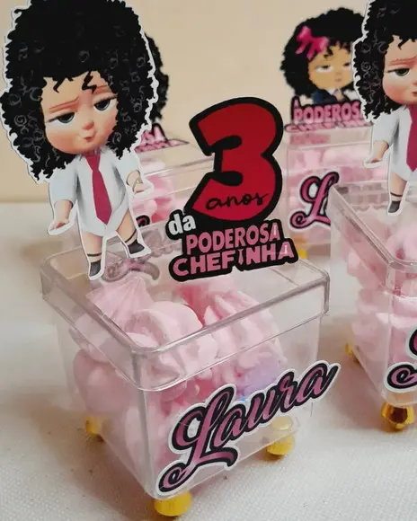 Kit 10 - Porta Joias Luxo Poderosa Chefinha