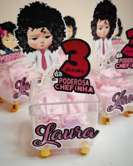 Kit 10 - Porta Joias Luxo Poderosa Chefinha