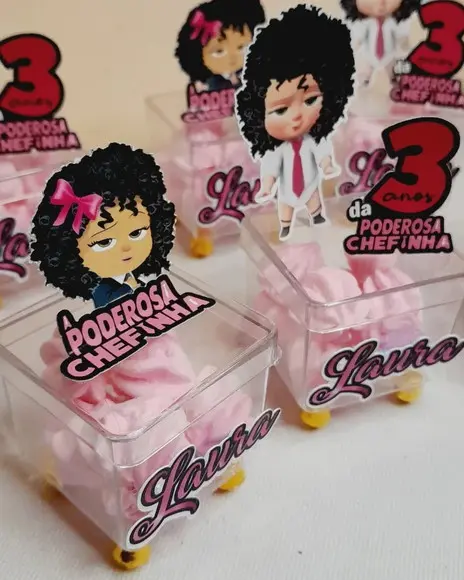 Kit 10 - Porta Joias Luxo Poderosa Chefinha