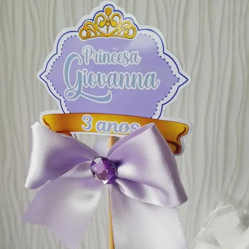 Kit 10 Cachepô Centro de Mesa Luxo - Princesa Sofia