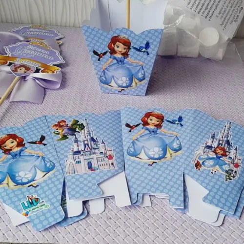 Kit 10 Cachepô Centro de Mesa Luxo - Princesa Sofia