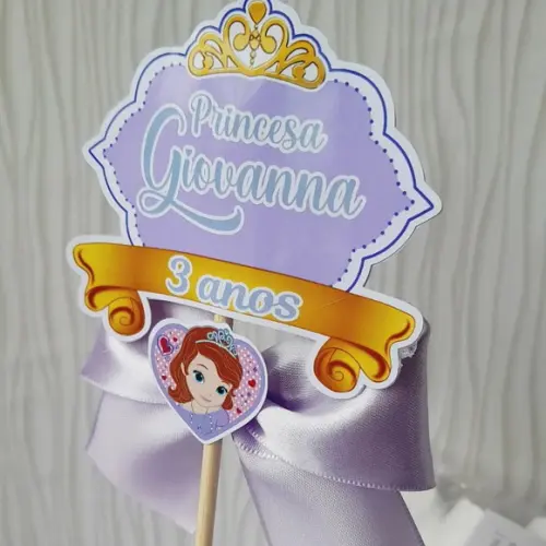 Kit 10 Cachepô Centro de Mesa Luxo - Princesa Sofia