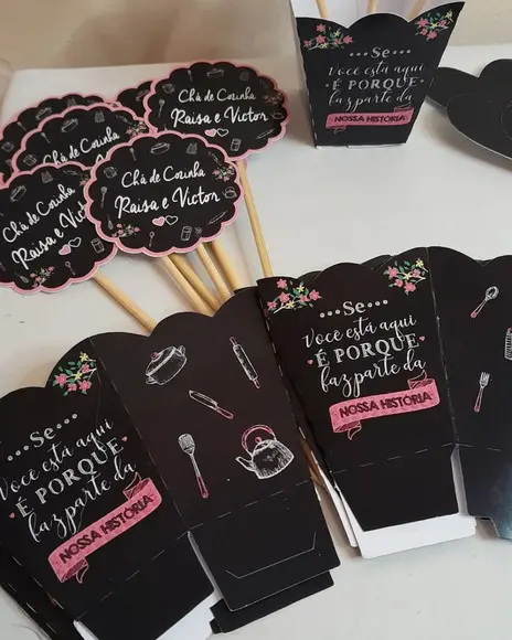 Kit 10 Cachepô Centro de Mesa Vareta Tripla - Chá de Panela