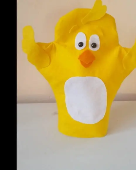 Kit 10 Fantoche em Feltro - Galinha Pintadinha e Amigos