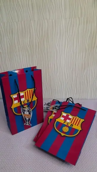 Kit 10 Sacola Personalizada - Futebol
