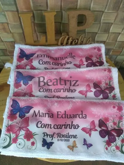 Kit 100 - Toalhas de Mão Sublimada