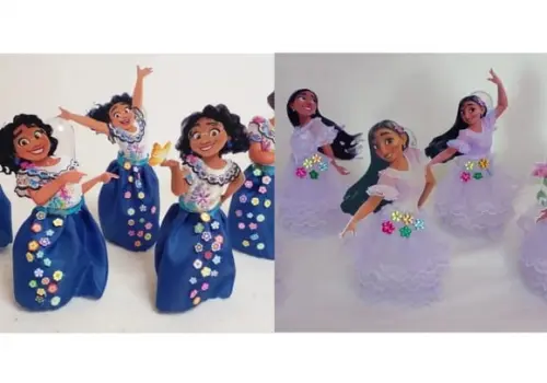 Kit 12 Tubetes de Luxo Isabel e Mirabel Madrigal - Encanto