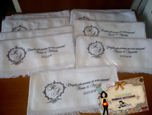 Kit 15 - Toalhas de Mão Sublimada