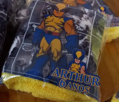 Kit 15 - Toalhas de Mão Sublimada Herois
