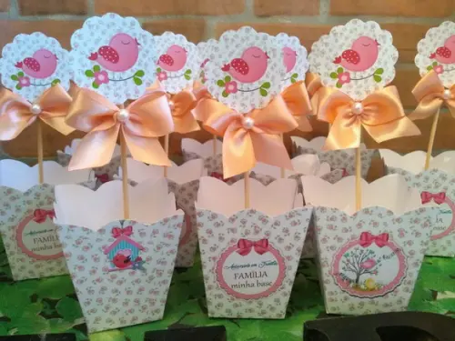 Kit 15 Cachepô Básico - Jardim Encantado Passarinho