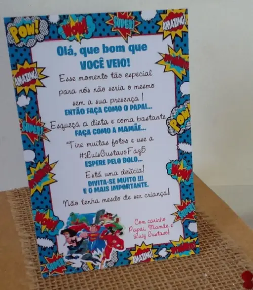 Kit 15 Display Mesa - Placa de Agradecimento