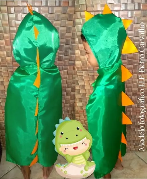 Kit 15 Peças Capa Dinossauro - Tamanhos na Descrição