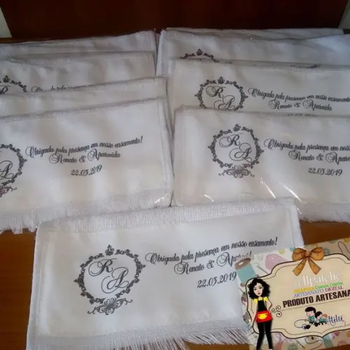 Kit 20 - Toalhas de Mão Sublimada