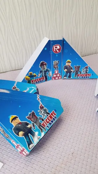Kit 20- Porta Guardanapos Roblox
