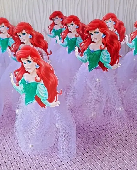 Kit 30 - Tubetes Ariel Pequena Seres