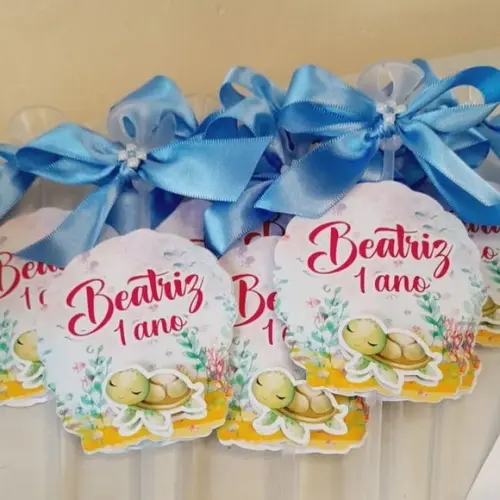 Kit 30 - Vareta Pega Balão Personalizada