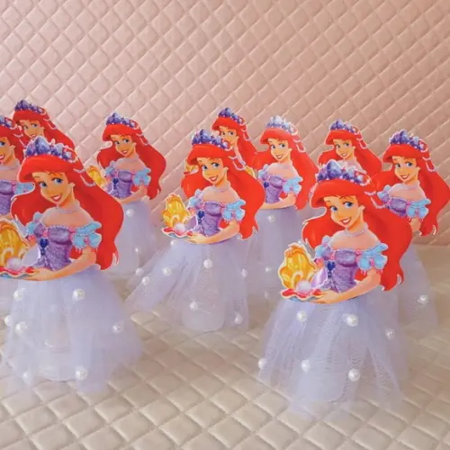 Kit 40 - Ariel Pequena Sereia - Tubetes