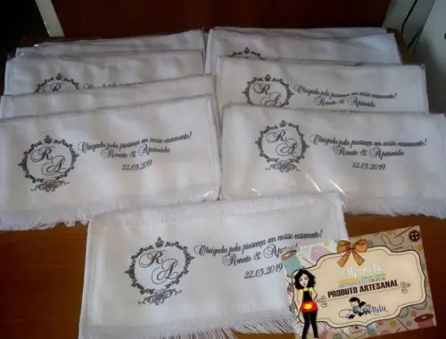 Kit 40 - Toalhas de Mão Sublimada