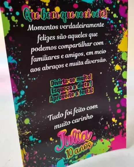 Kit 50 Display Mesa - Placa de Agradecimento Neon
