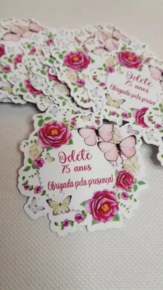 Kit 70 - Jardim das Borboleta Itens na Descrição